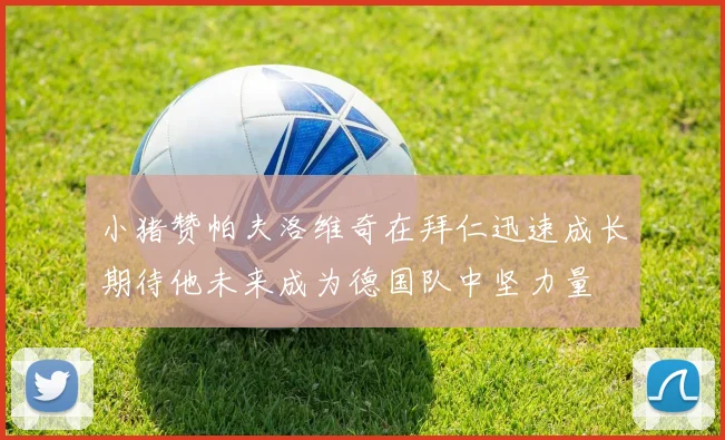 小猪赞帕夫洛维奇在拜仁迅速成长期待他未来成为德国队中坚力量